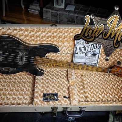 2018 Lucky Dog Law-Maker bass - 100% Handcrafted in Tennessee - No Partscaster - Relic guitar aged image 1