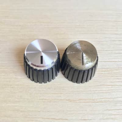 Set of 6x Silver Marshall Reproduction amplifier control knobs Park - JMP - JCM800 - Silver Jubilee image 4