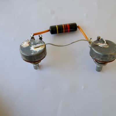 Vintage Gibson Les Paul Burst Harness, 1959, Bumblebee Caps, Pots, Switch, Jack, ES-335, 355 image 15
