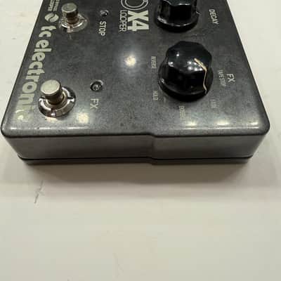 TC Electronic Ditto X4 Stereo Looper Loop True Bypass Guitar Effect Pedal image 5