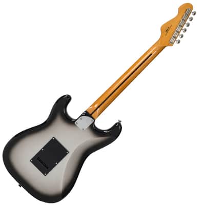 Vintage Guitars V6 Reissue Electric Guitar - Silverburst image 2