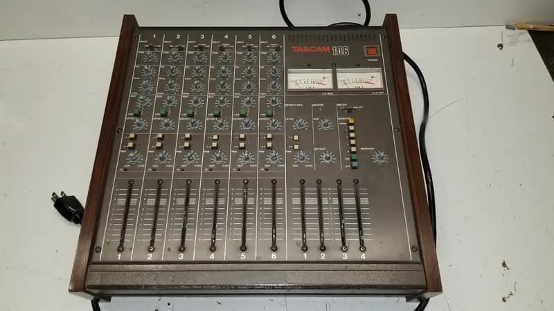 1980s Vintage TASCAM M-106 Mixer image 1