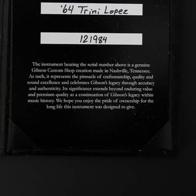 Gibson Custom Shop Special Order '64 Trini Lopez Standard Reissue image 5
