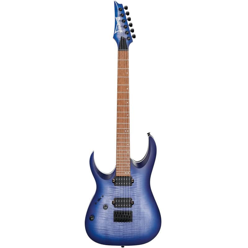 Ibanez RGA42FML-BLF RGA Standard Series Left-Handed Electric Guitar, Blue Lagoon Burst Flat image 1