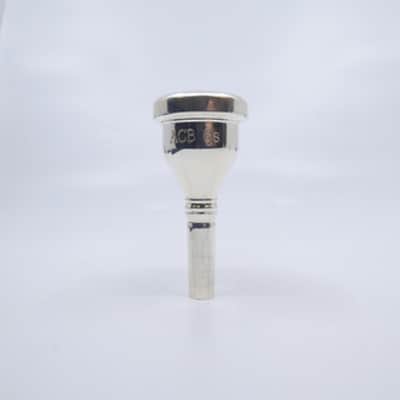 ACB 6s Small Shank Trombone Mouthpiece - Silver image 1