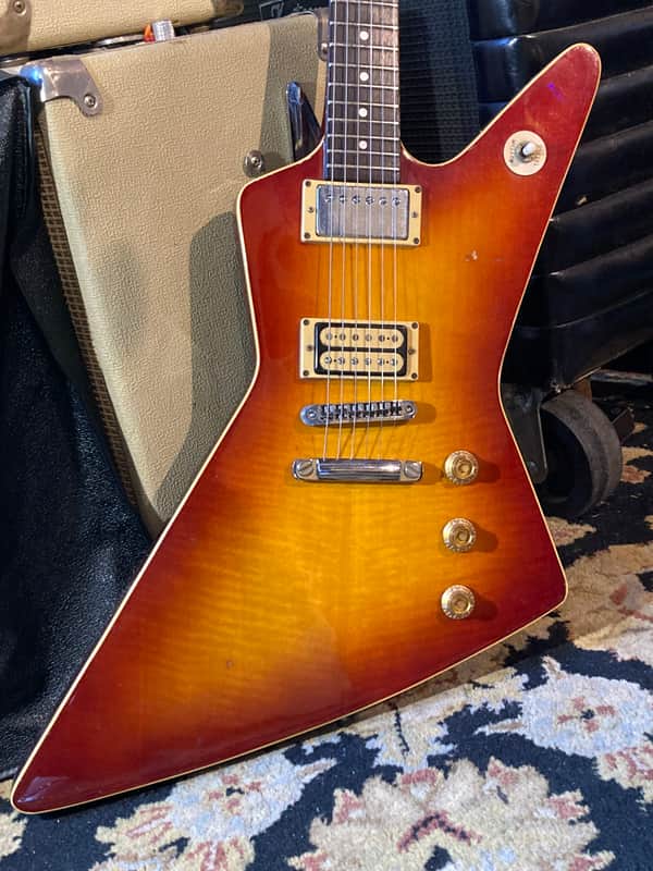 Greco EX800H Hamer Style Explorer MIJ 1978 - Cherry 🍒 Sunburst image 1