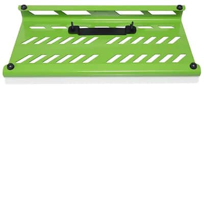 Gator GPB-BAK-GR Large Aluminum Pedalboard with Carry Bag Green image 3