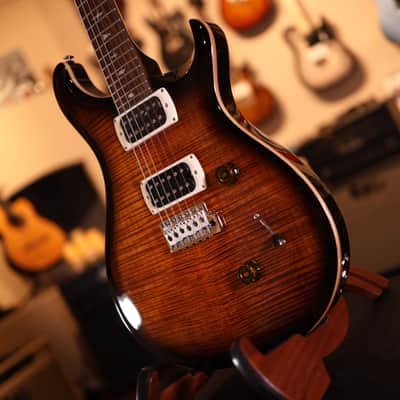 PRS SE Custom 24 - Black Gold Burst 0600 image 6