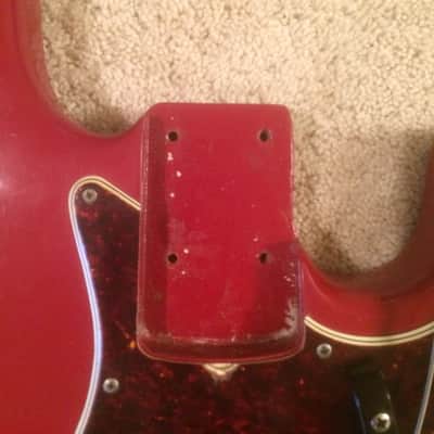 Fender American Vintage '66 Jazz Bass 1966 (RED) image 15