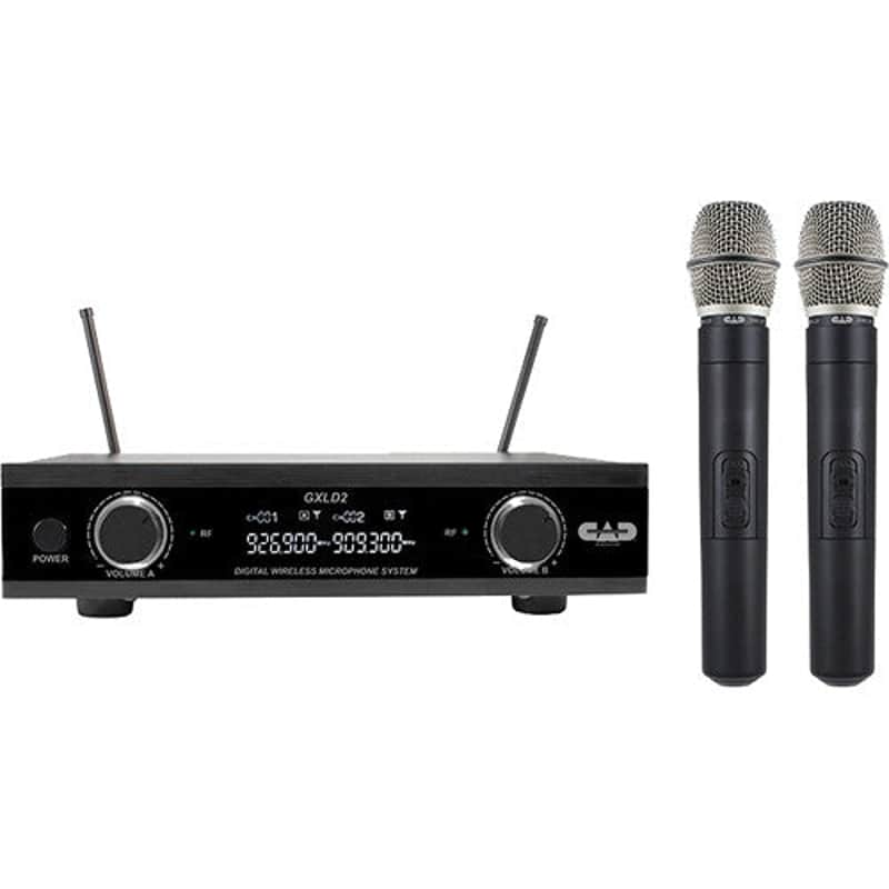 CAD audio - Digital Wireless Dual Handheld Microphone System - AI Frequency Band imagen 1