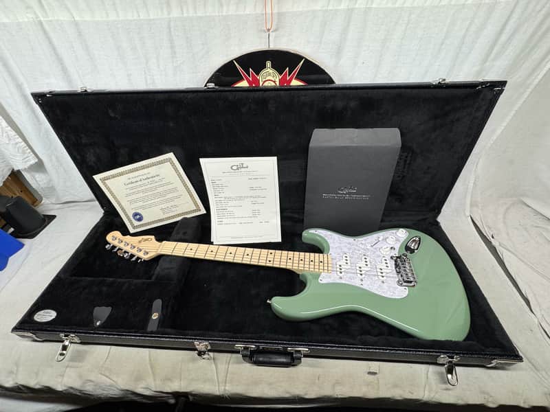 G&L USA Comanche Guitar with COA + Case 2022 - Matcha Green