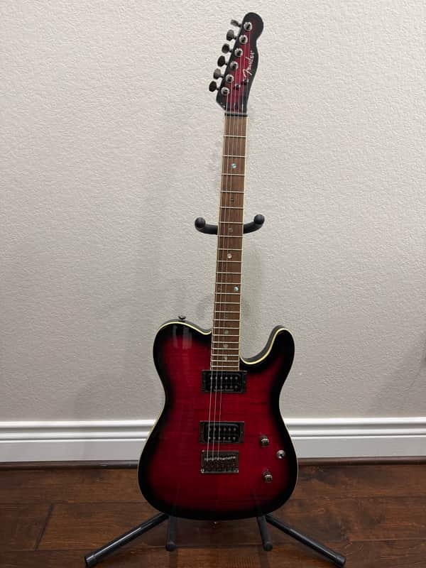Fender Special Edition Custom Telecaster FMT HH with Laurel Fretboard - Black Cherry Burst image 1