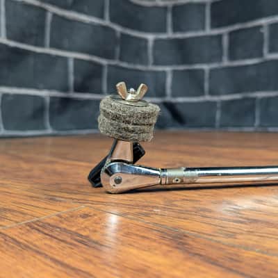 Ludwig Vintage Telescoping L-Arm Cymbal Holder 1960s - Chrome image 7