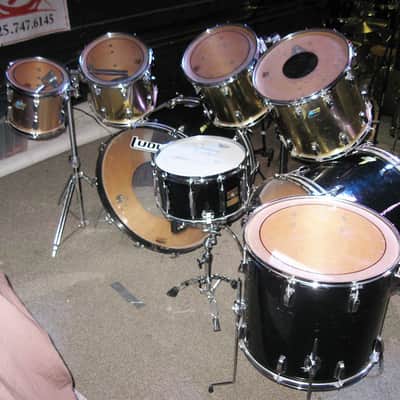 Scott Rockenfield's Queensryche 1984 Warning Tour Ludwig Drum Set, Plus Extras.  Authenticated image 2