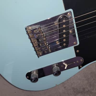 SX Vintage Series Telecaster-style guitar, 2000s Seafoam image 9