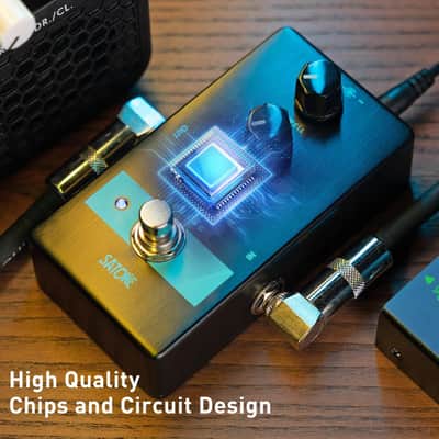Guitar Pedal Power Supply,9v Effects Pedal Board Power Supply with 10 Isolated DC Output and Satone S803 Antre Reverb Electric Guitar Effect Pedal image 8