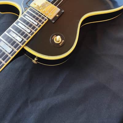 Gibson Les Paul Custom "Black Beauty" 1981 - Corps en Acajou, Table en Érable, Manche en Acajou, touche en ébène, accastillage doré, image 6