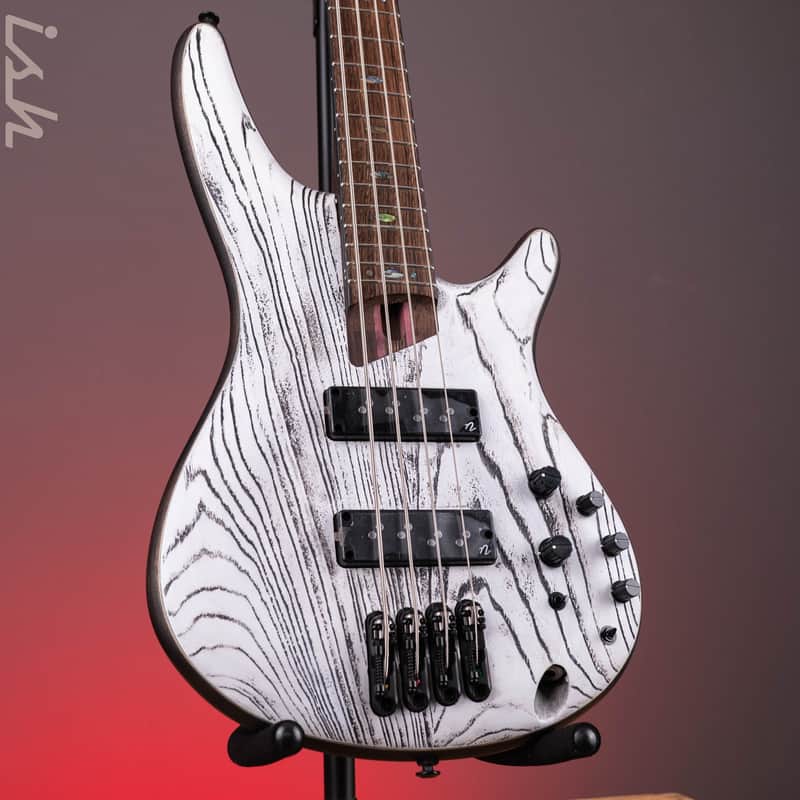 Ibanez Premium SR1320SB 4-String Bass Icebreaker Wave Flat image 1