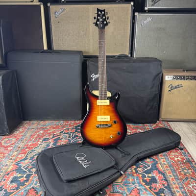 PRS Soapbar II Double Cut SE Flame Maple 3 Tone Sunburst - 2007 image 4