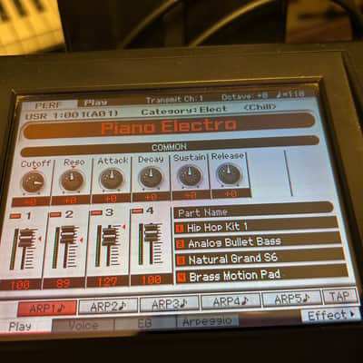 Yamaha Motif XF 7 2010s - Black image 7