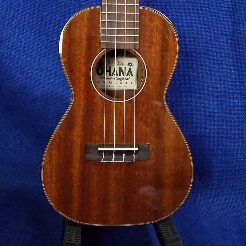 Ohana CK-35G Mahogany Concert Ukulele image 1