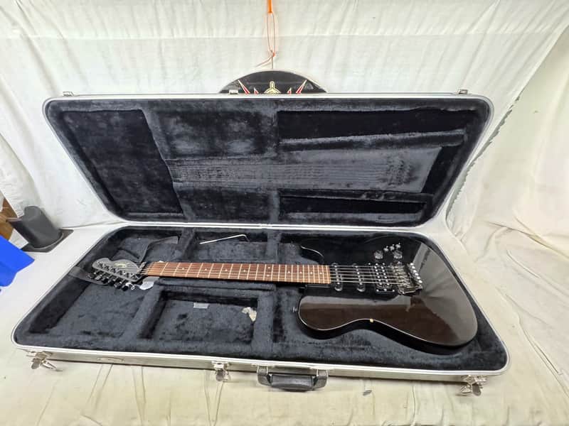 Fender Contemporary / Boxer Series TL-556 tl556 Telecaster HSS Guitar - MIJ Made In Japan 1984 - 1989 - Black image 1
