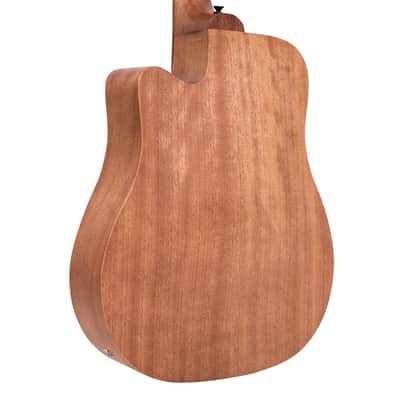 Gold Tone M-Bass25FL 25-Inch Scale Fretless 4-String Acoustic-Electric MicroBass with Padded Gig Bag image 4