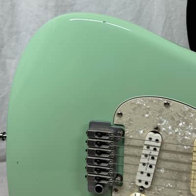 Fender USA Jeff Beck Stratocaster Guitar with Case 2015 - Surf Green / Rosewood fingerboard image 4