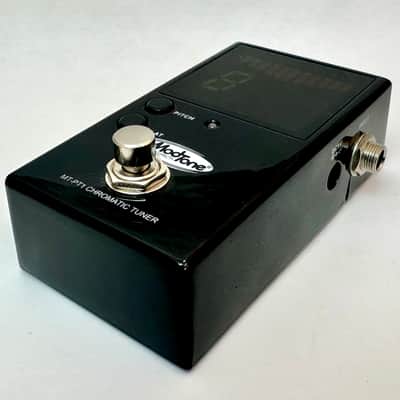 ModTone MT-PT1 Chromatic Guitar/Bass Tuner Pedal Black Mint Black image 3
