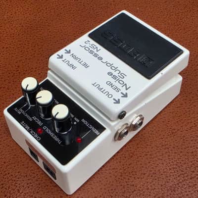 Vintage Boss NS-2 - 1987 Japan - Noise Suppressor - Silver Label First Month Production (Serial 841031) - MINT / BOXED / MIJ image 4
