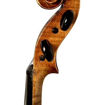 Vintage 4/4 Violin Outfit – One-Piece Flamed Maple Back – Warm Resonant Tone – Bow & Case – Ready to Play - Video image 20