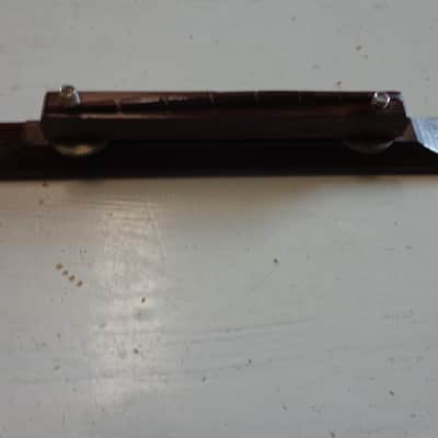 Original Kay Archtop Guitar Bridge - Rosewood - 1950's Old Kraftsman image 3