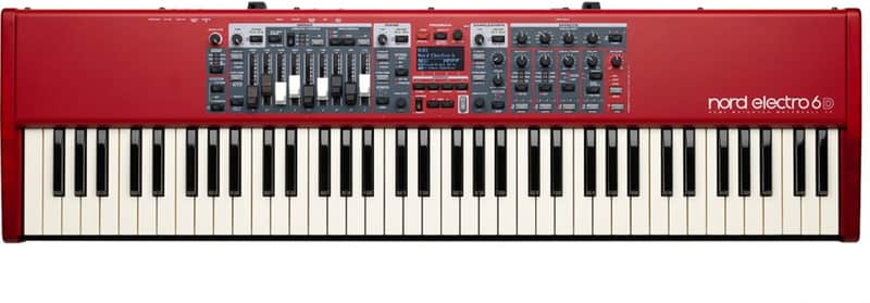 Mint Nord ELECTRO-6D-SW73 73-Key Semi-Weighted Stage Piano with Physical DrawBars image 1