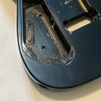 1990's Japan Jackson JDR-94 Concept Dinky Blue Guitar Body Floyd Ready image 19