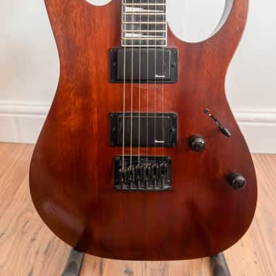 Ibanez GRG121DX-WNF Gio with Rosewood Fretboard 2015 - 2017 - Walnut Flat image 2