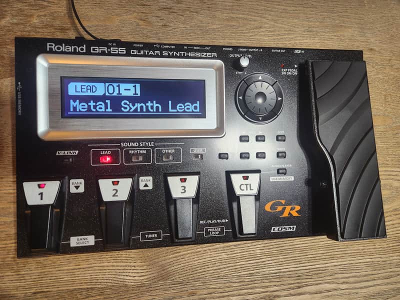 Roland GR-55S Guitar Synthesizer Black (Processor Only) image 1
