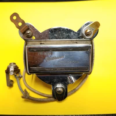 1940s Electromuse Eye-Beam Acoustic Pickup - Super Rare - Works - Chrome image 1