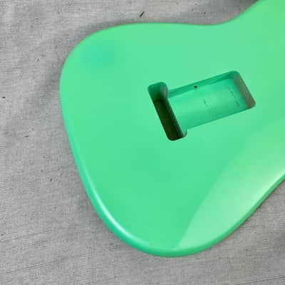 Unbranded Stratocaster Surf Green Guitar Body SSS image 6