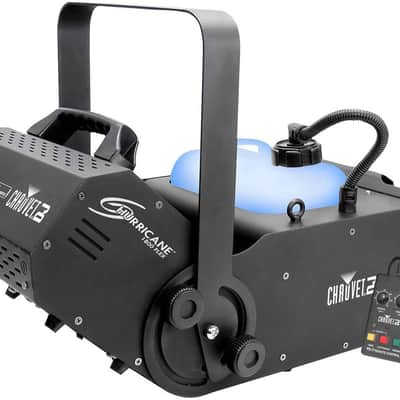 Chauvet H1800FLEX Hurricane Fog/Smoke Pro Machine + Fog Juice Fluid (1 Gallon) image 2