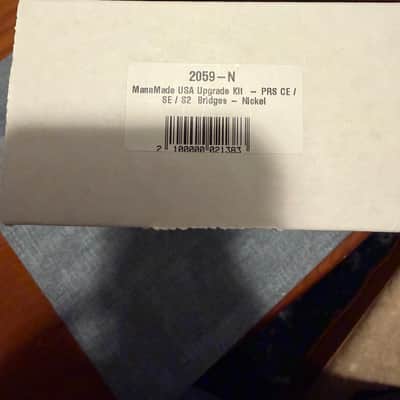 Mannmade USA PRS CE/S2/SE bridge upgrade kit- Chrome image 9