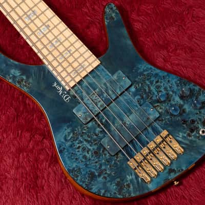 【used】D'Mark Guitars / ALPHA 6 Special Reserve Series Blue Pioppo with LEDs 2025 4.360kg #25B0020【GIB Yokohama】【price included SHIPPING & IMPORT TAX & VAT】 image 1