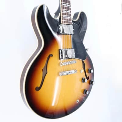 Gibson ES-345 Semi-Hollow Guitar w/ Hardshell Case - Vintage Burst image 2