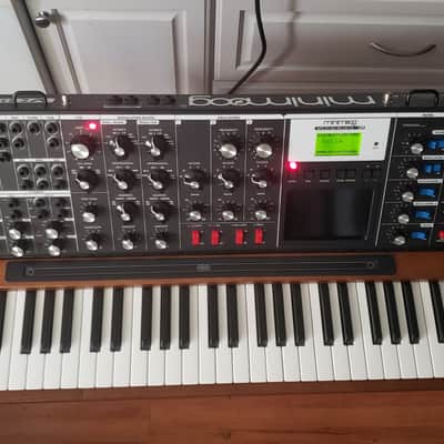 Moog Minimoog Voyager XL 61-Key Monophonic Synthesizer with Anvil Case with Wheels. image 11
