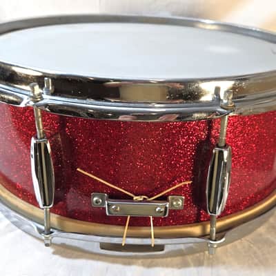 Crown Snare Drum MIJ 60s-70s - Red Sparkle image 5