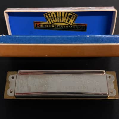 Vintage Hohner Orchester I Vereins-Harmonika Harmonica w/ Original Case – Made in Germany image 3