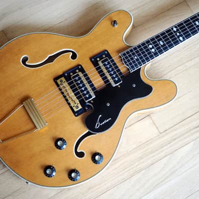 1971 Ovation Thunderhead Storm Series Vintage Hollowbody Electric Guitar Blonde image 4