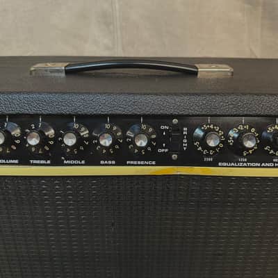 Fender Super Twin 180-Watt 2x12" Guitar Combo 1970s - Black- 1980 - Black image 4