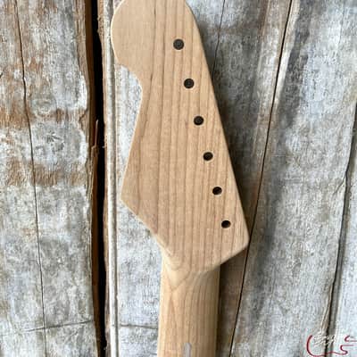 Guitar Mill S-Style Replacement Neck / 1 pc. Roasted Maple / Black Binding (#GIN-2520) image 7