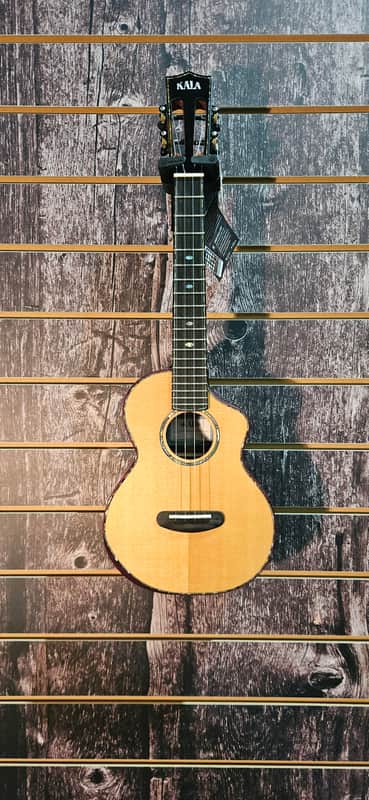 *BLEM* Kala Contour DELUXE Tenor Ukulele Spruce/Rosewood image 1