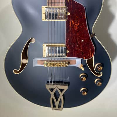 Ibanez Hollow Electric Guitar AF75G-BKF -Pro-SetUp-with Free Case image 4